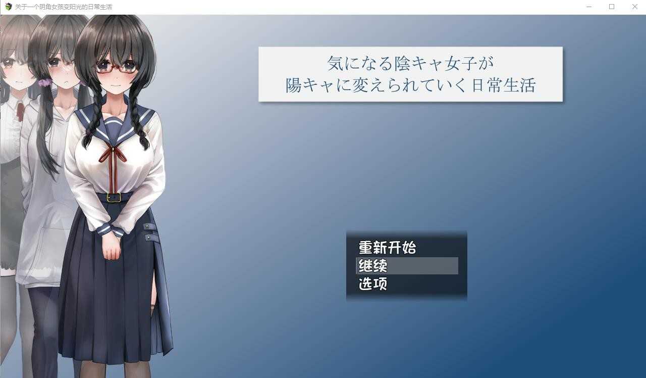 【PC+安卓+iOS】关于一个阴角女孩变阳光的日常生活 AI汉化版 【RPG汉化1.5G】